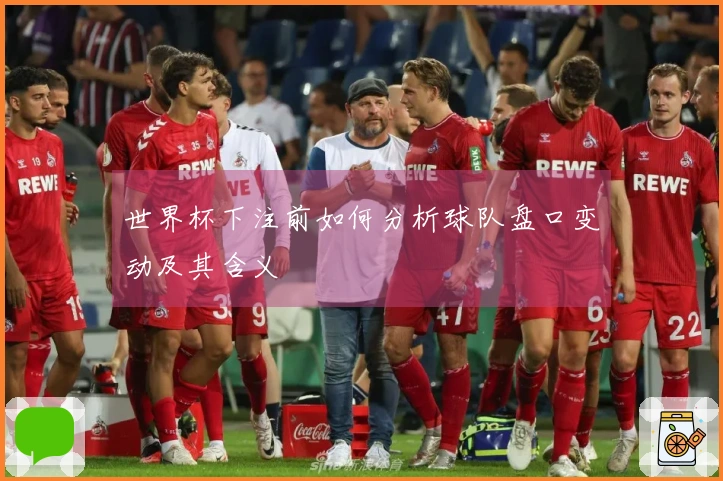 世界杯下注前如何分析球队盘口变动及其含义